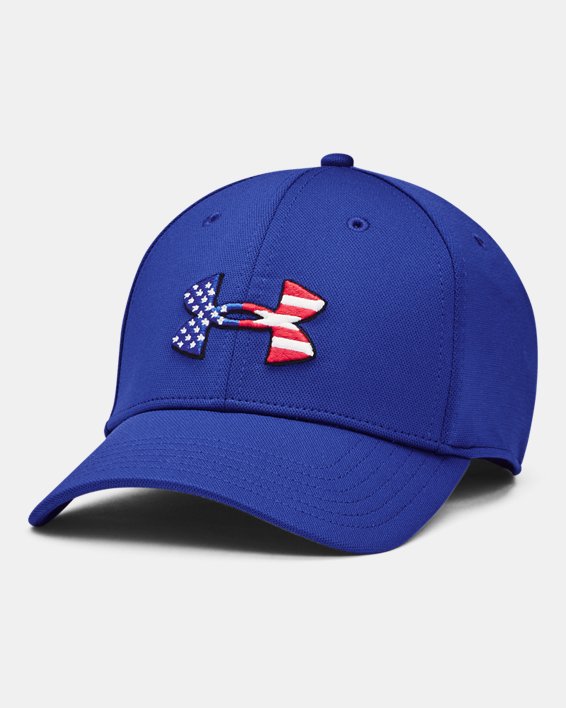 Men's UA Freedom Blitzing Hat, Blue, pdpMainDesktop image number 0